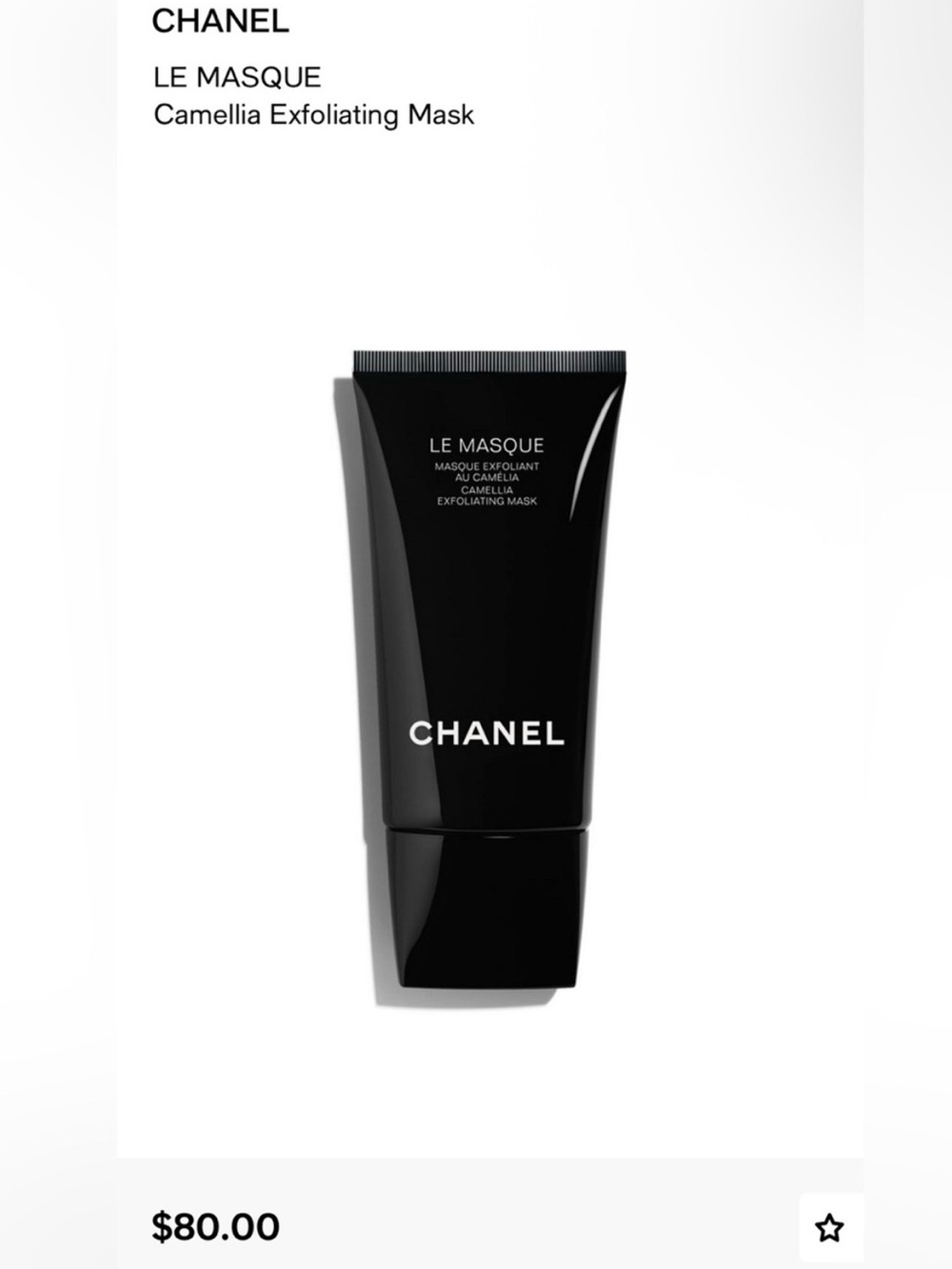 CHANEL Le Masque Camellia Exfoliating Mask - Picture 4 of 4